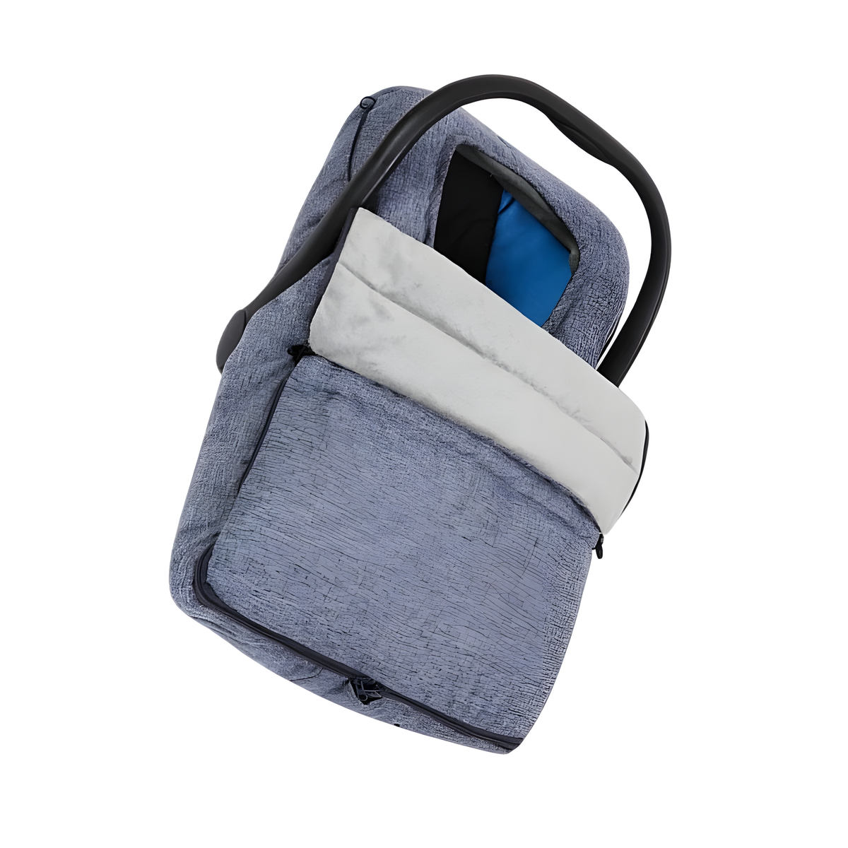 Baby Carrier Cover, Padded Zip-Up Design for Cooler Outings