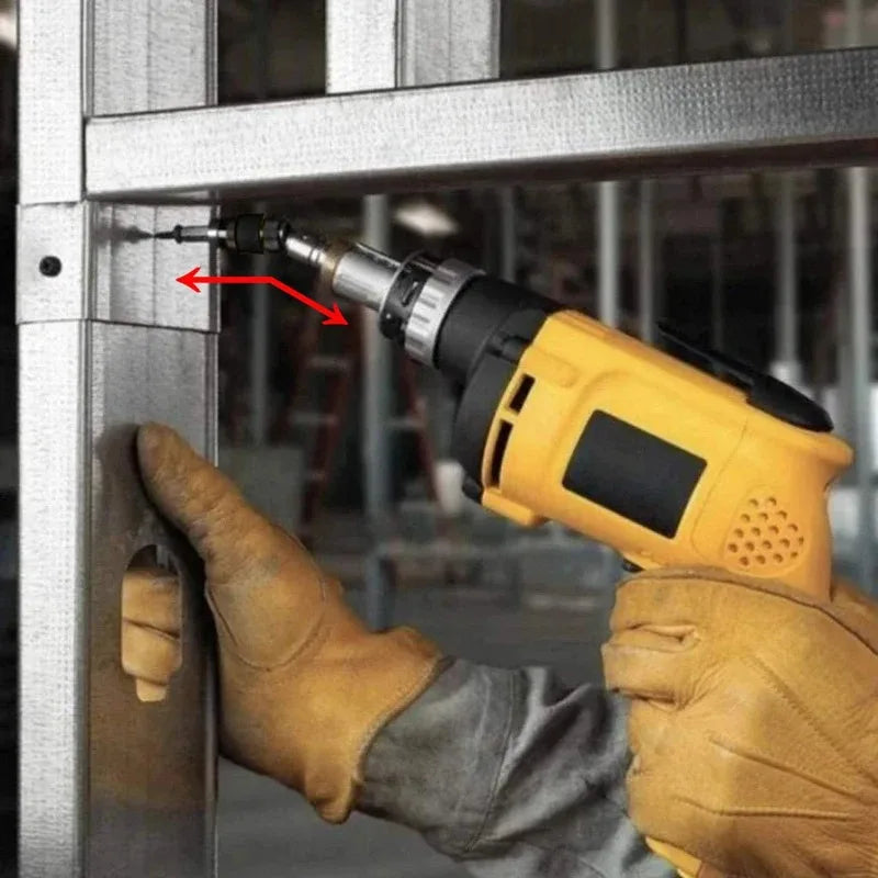 Magnetic Pivoting Drill Bit Adapter – 20° Flex Angle Driver