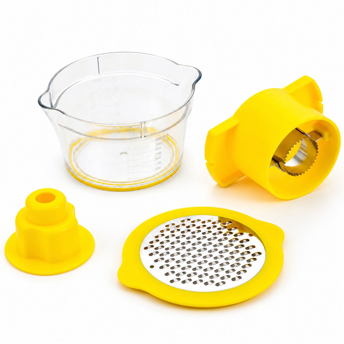 Two-in-One Corn Stripper and Grater with 400 ml Collection Cup
