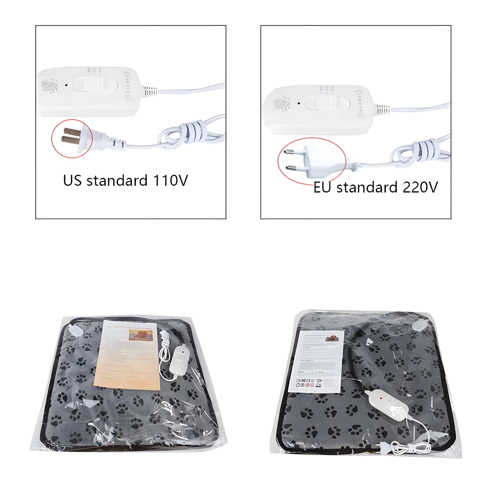 Heated Pet Mat – Electric Warming Pad for Dogs & Cats