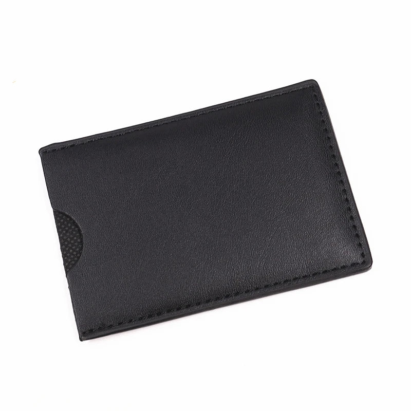 Bat ID Leather Wallet – Superhero Mask Card Holder