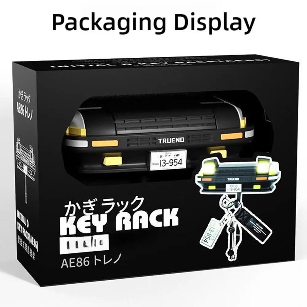 AE86 Car Key Holder - Premium Automotive Keychain Organizer Accessory