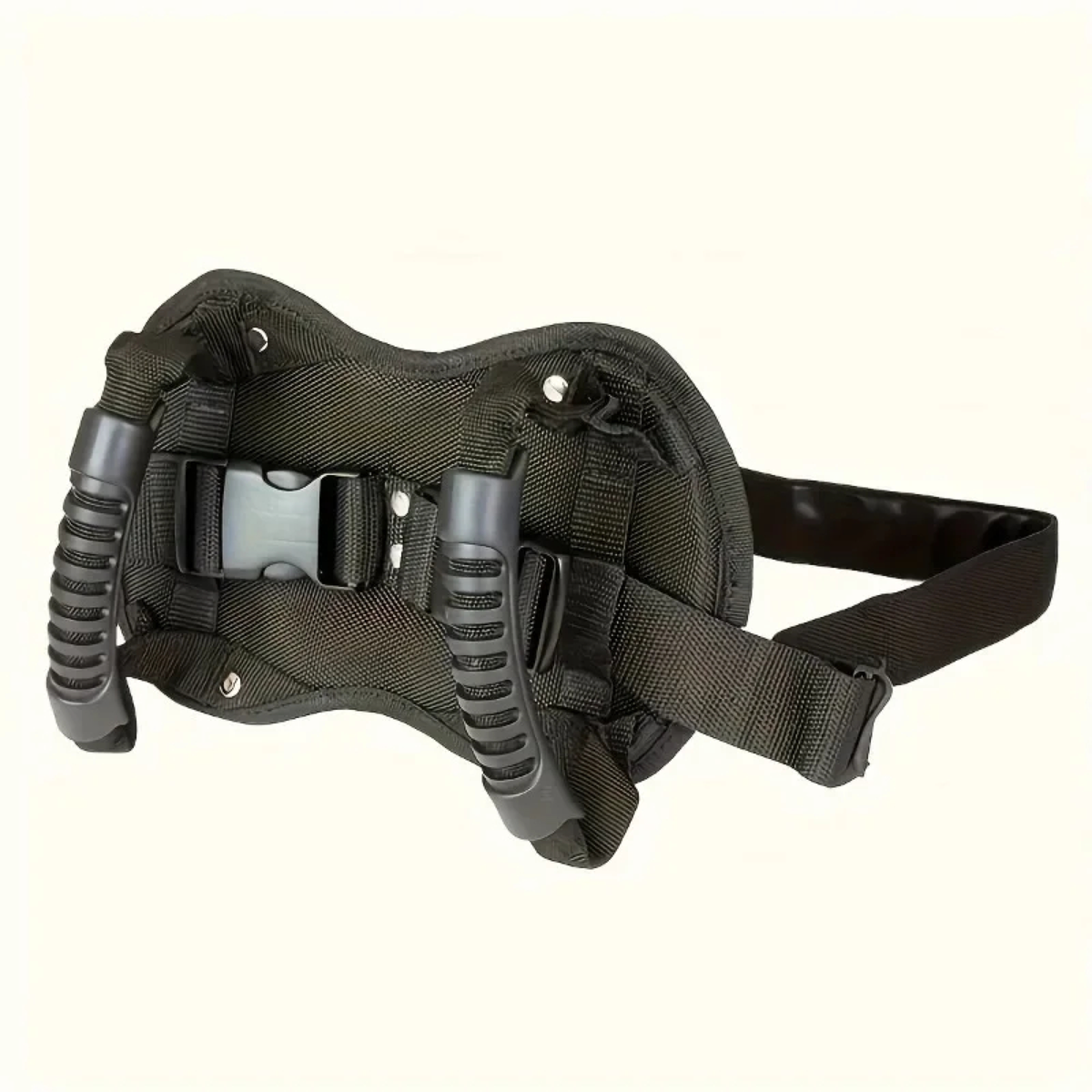 Adjustable Motorcycle Passenger Grip Belt with Dual Handles