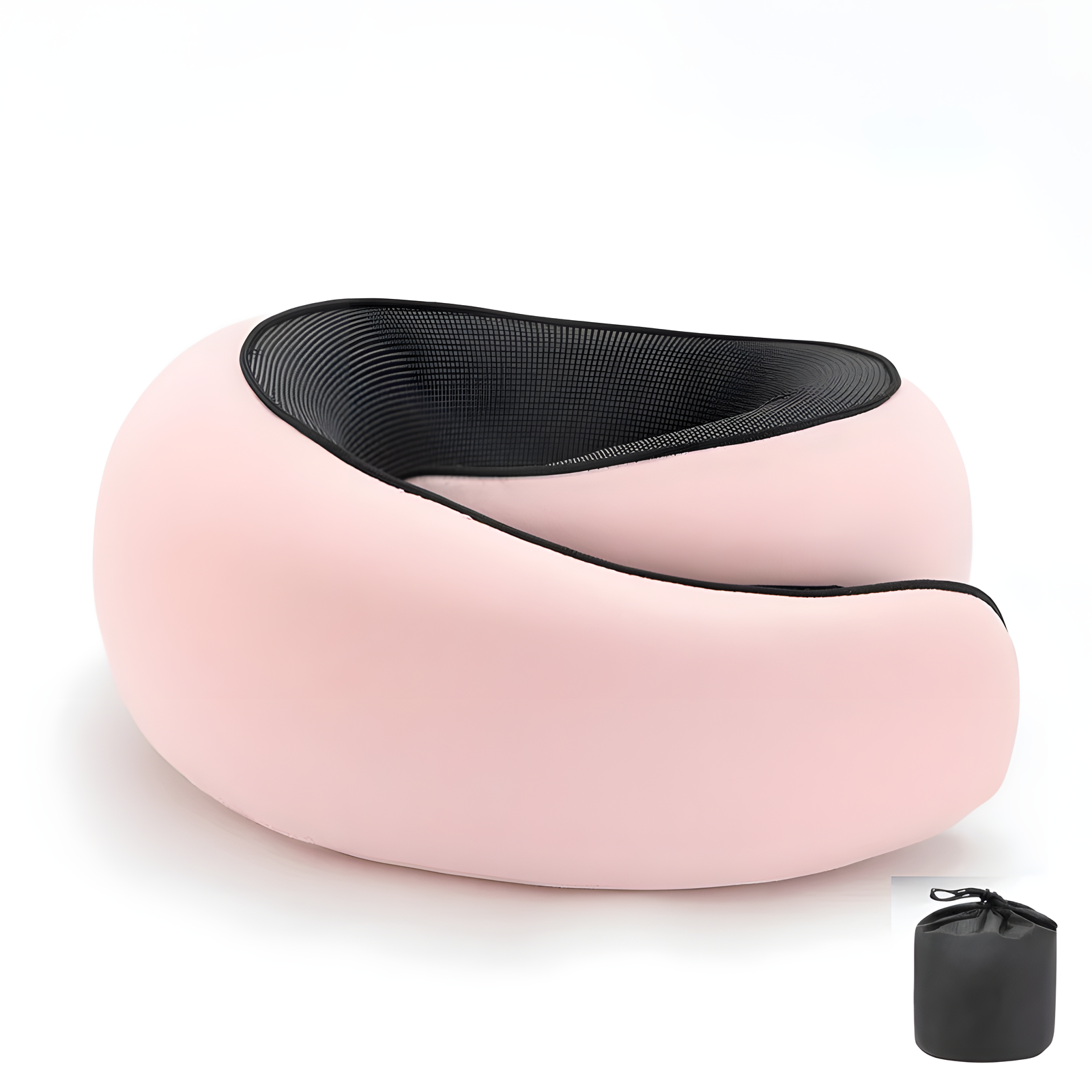 Memory Foam Travel Neck Pillow U-Shape with Storage Bag