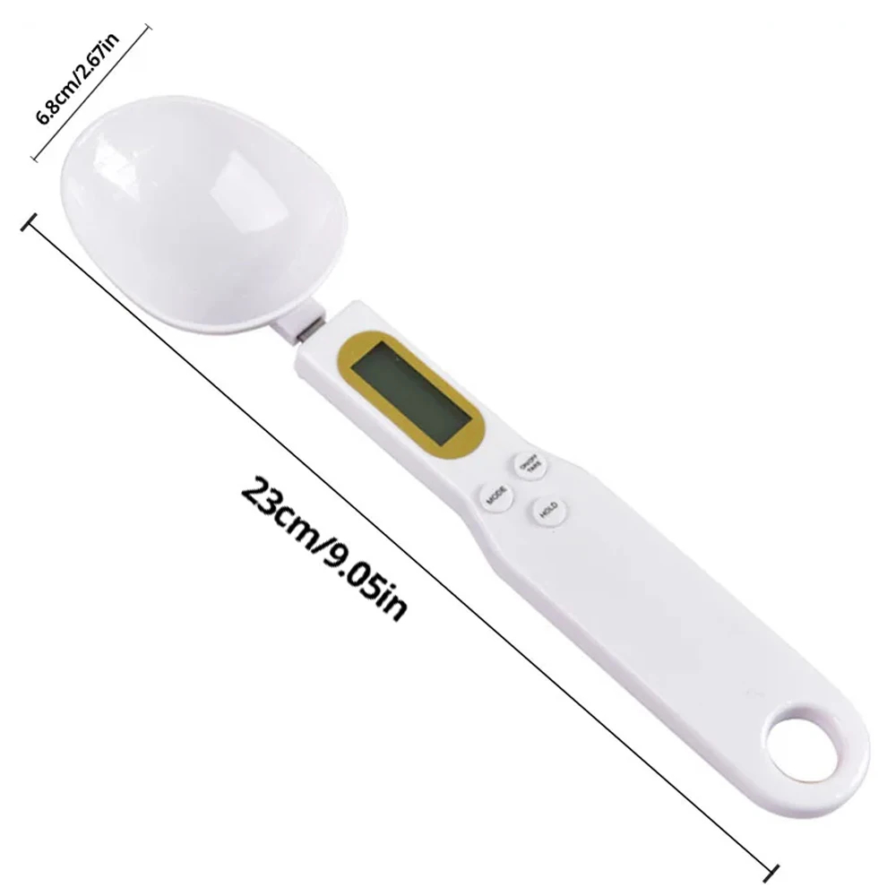 Digital Spoon Scale 0.1g Precision LCD 500g Capacity Kitchen