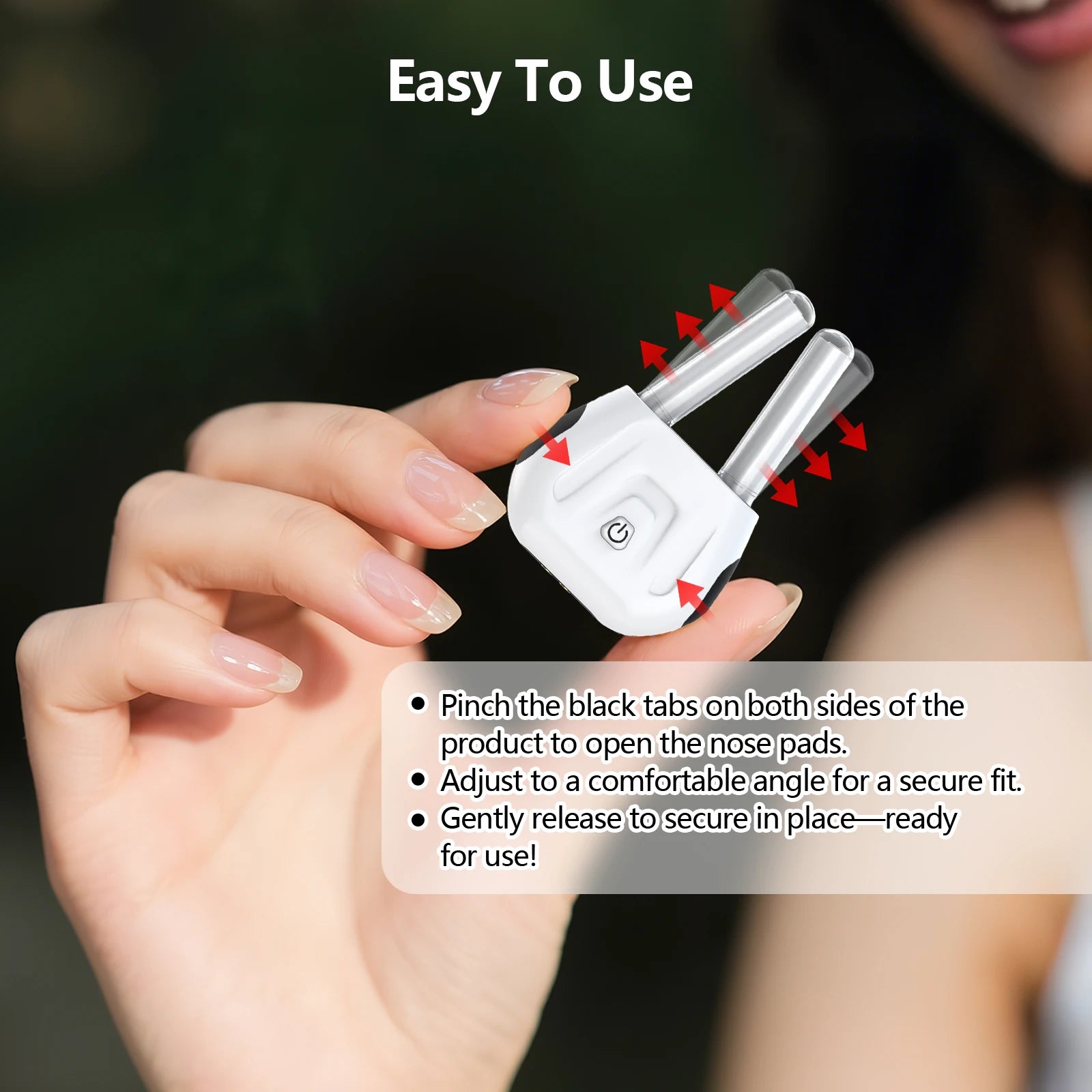 Cordless Red Light Nasal Therapy Device 650nm