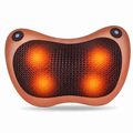 Rechargeable Massage Pillow with Five Massage Head Options
