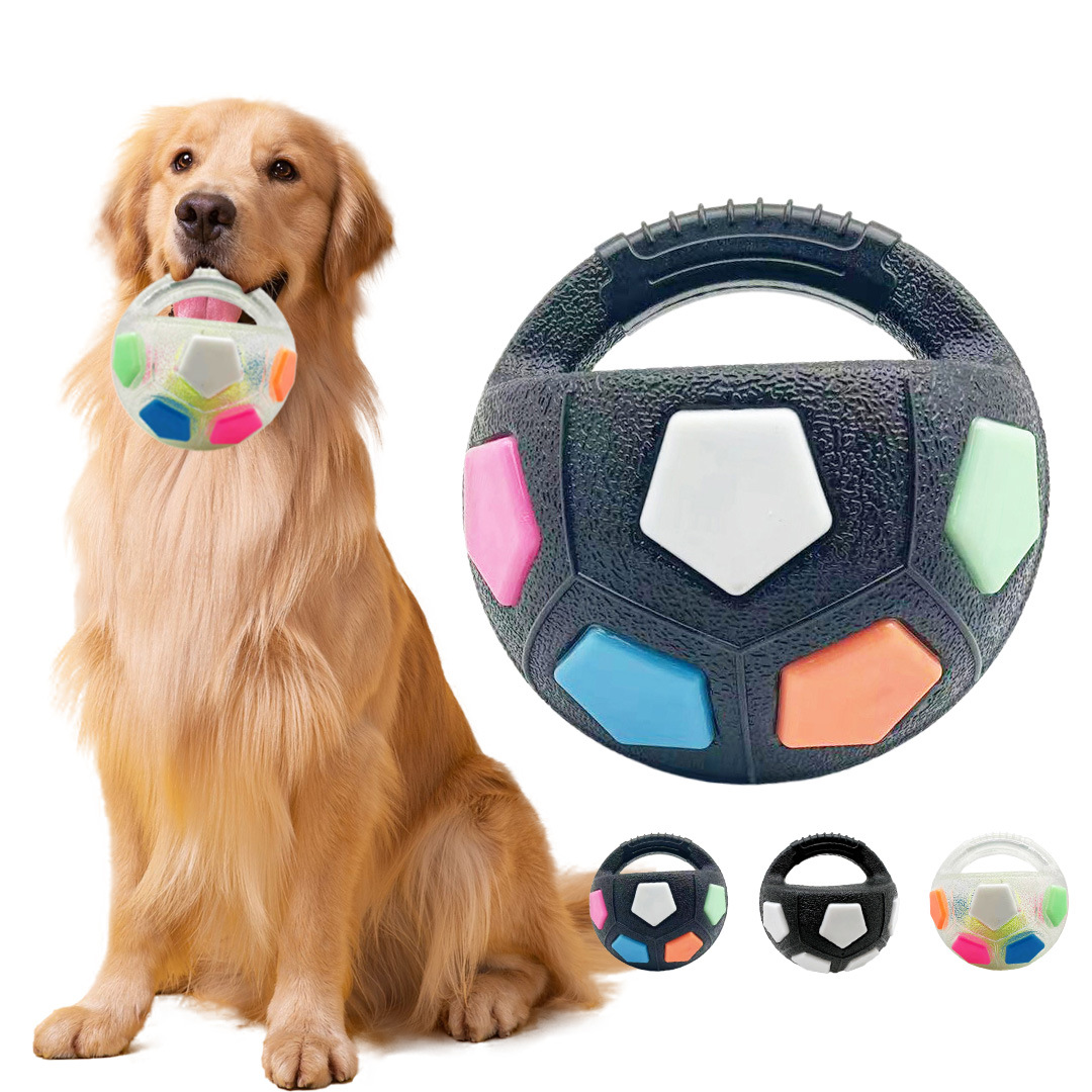 Interactive Dog Soccer Ball with Treat Dispenser 3 Styles