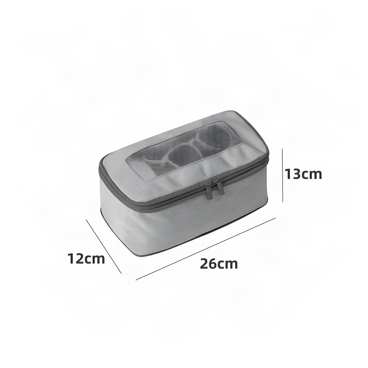 Individual Mesh Packing Cube, Zippered Suitcase Organizer