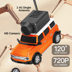 Mini RC Car with 720P FPV Camera - WiFi Control & Gyro Stabilization