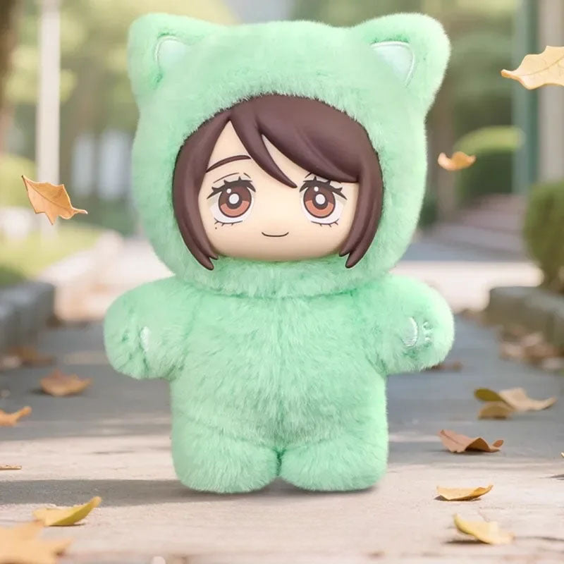 Soft Cat Ear Plush Pillow & Toy (Cozy Aesthetic Home Decor)