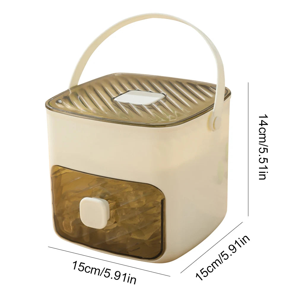 Portable Ice Cube Maker with Storage Drawer — 2 Sizes