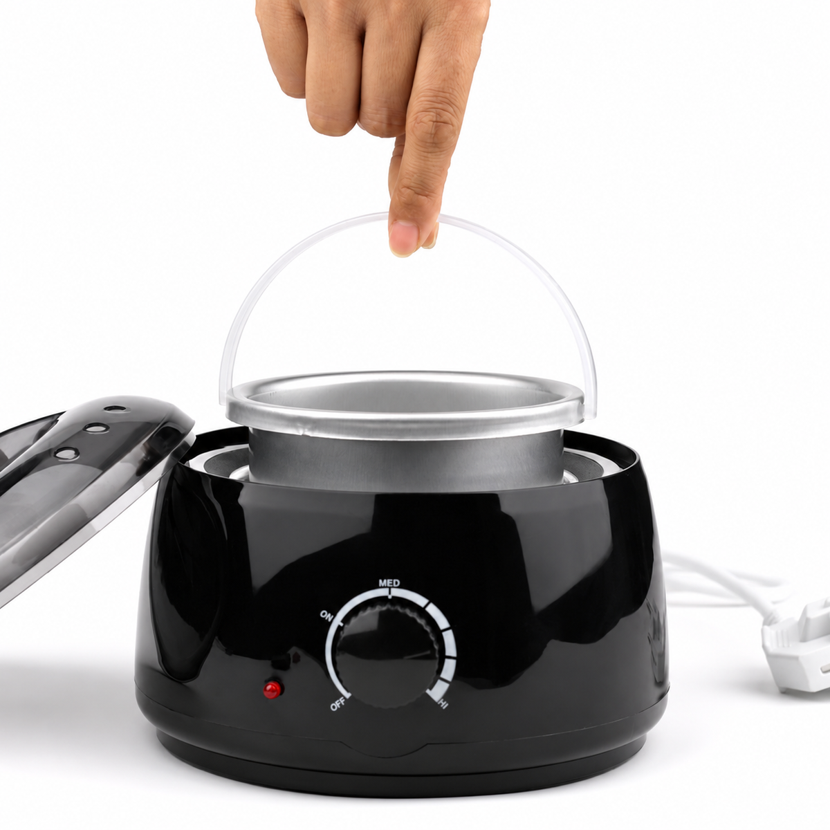 Electric Wax Warmer, 500 ml Removable Pot and Control Dial