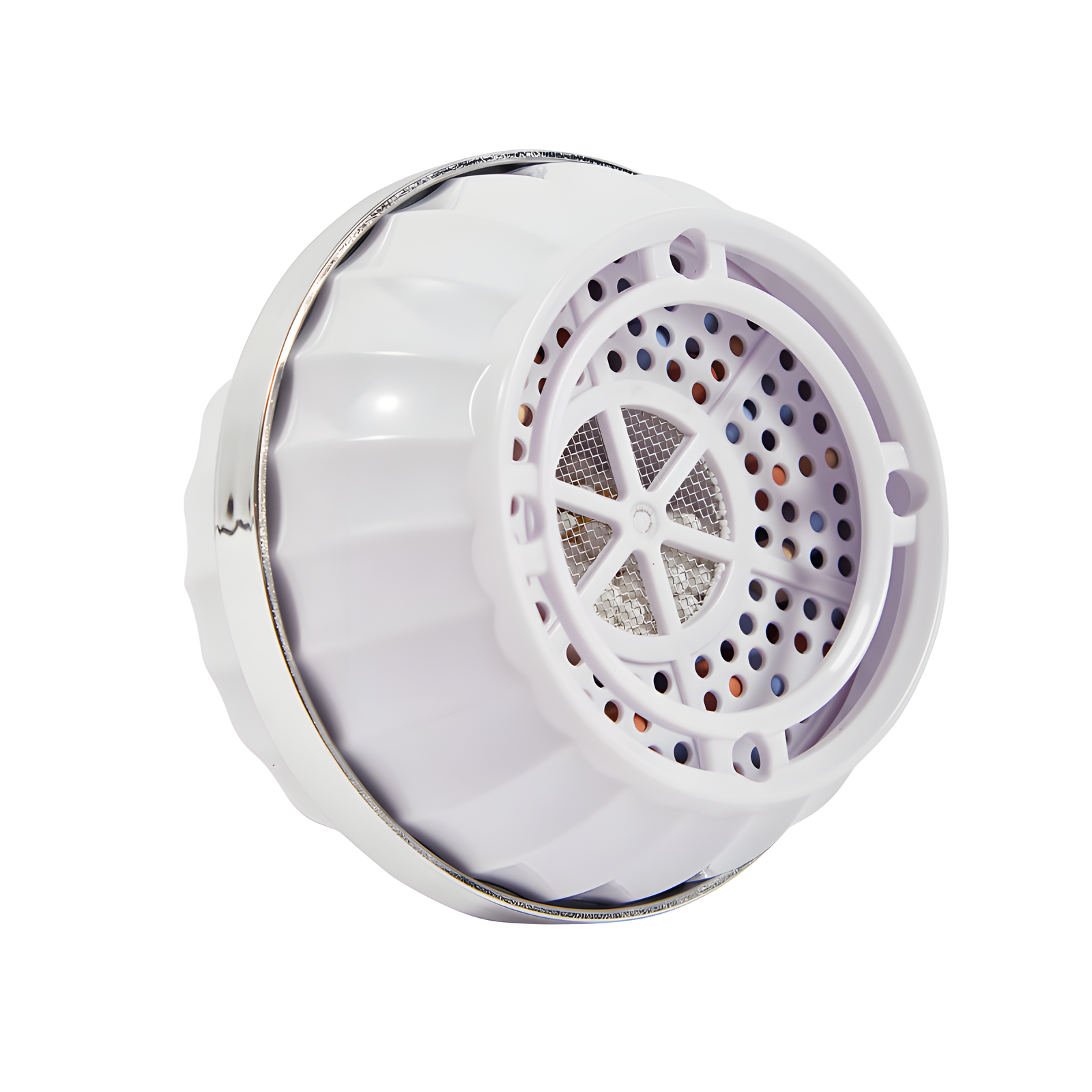 Bath Water Filter Basket with Hanging Handle and Removable Lid