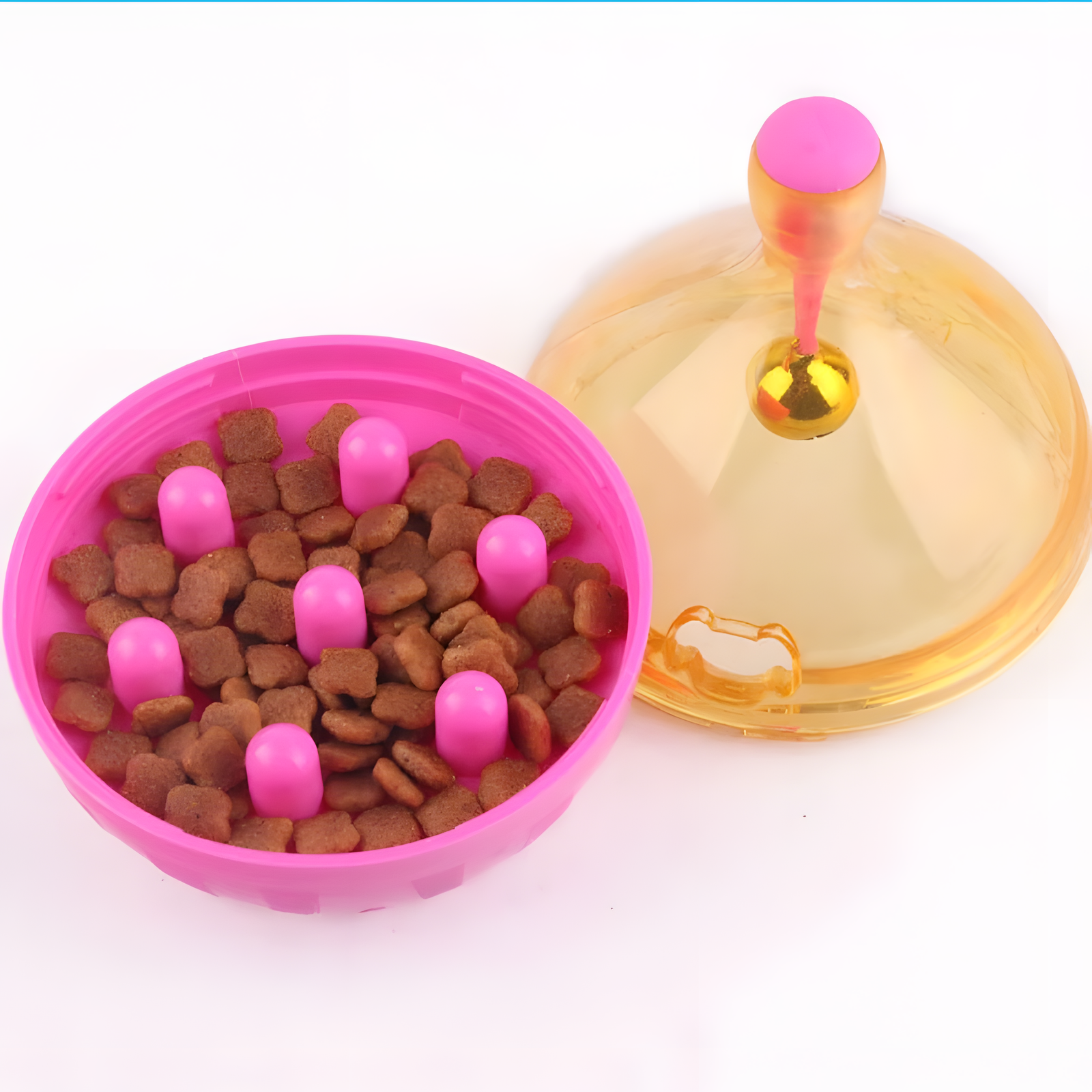 Roly Poly Pet Treat Dispenser Interactive Toy for Cats & Dogs