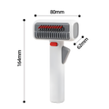 Two-in-One Pet Grooming Comb for Dogs & Cats Detangler