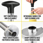 Stainless Steel Pineapple Corer - Easy Slicer & Peeler Tool