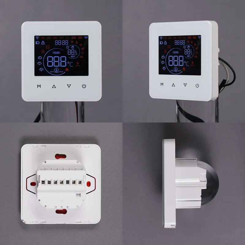 WiFi Smart Thermostat with App Control & Voice Command