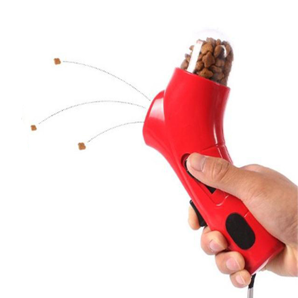 Curved Dog Treat Launcher Interactive Fetch Toy – 4 Colors