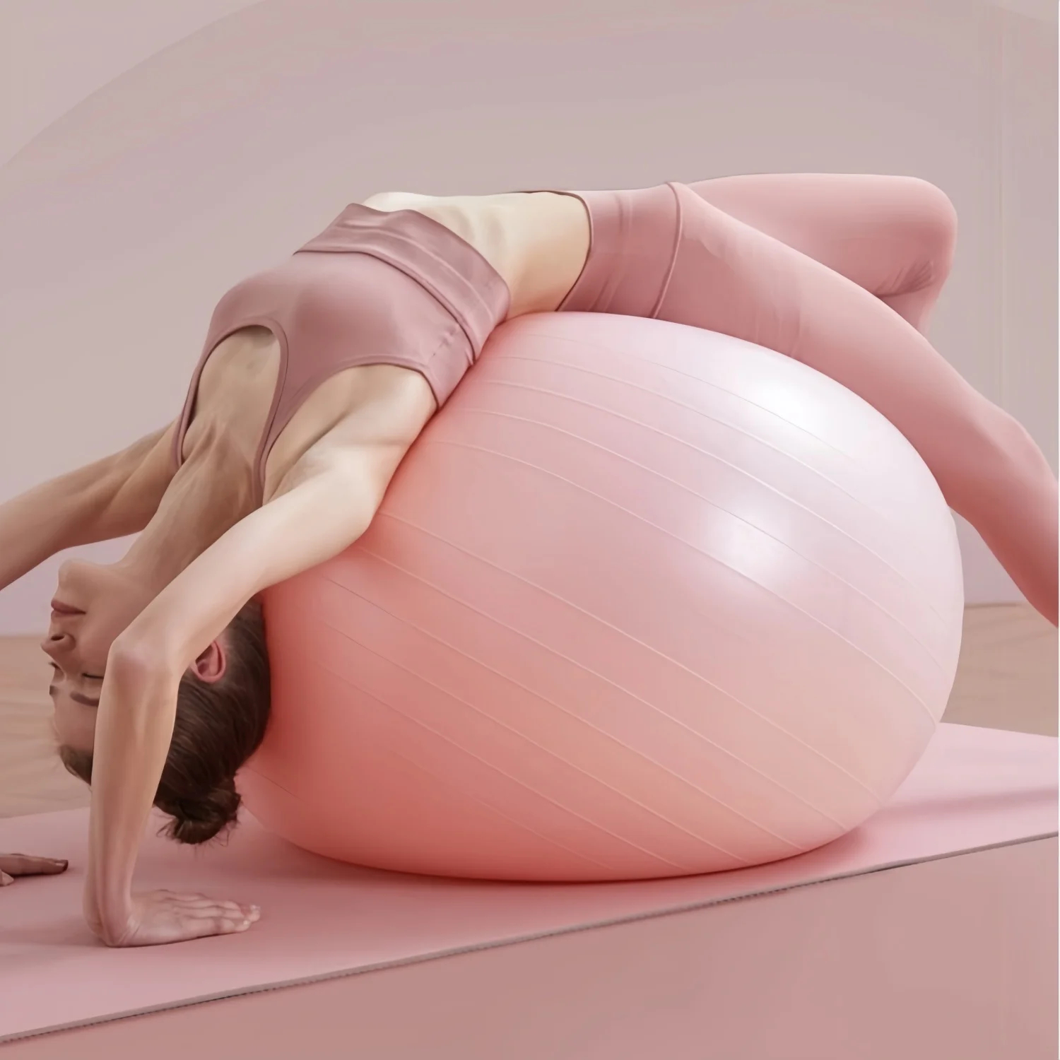 Anti-Burst Yoga Ball – TPE Exercise & Balance Ball 45/65cm