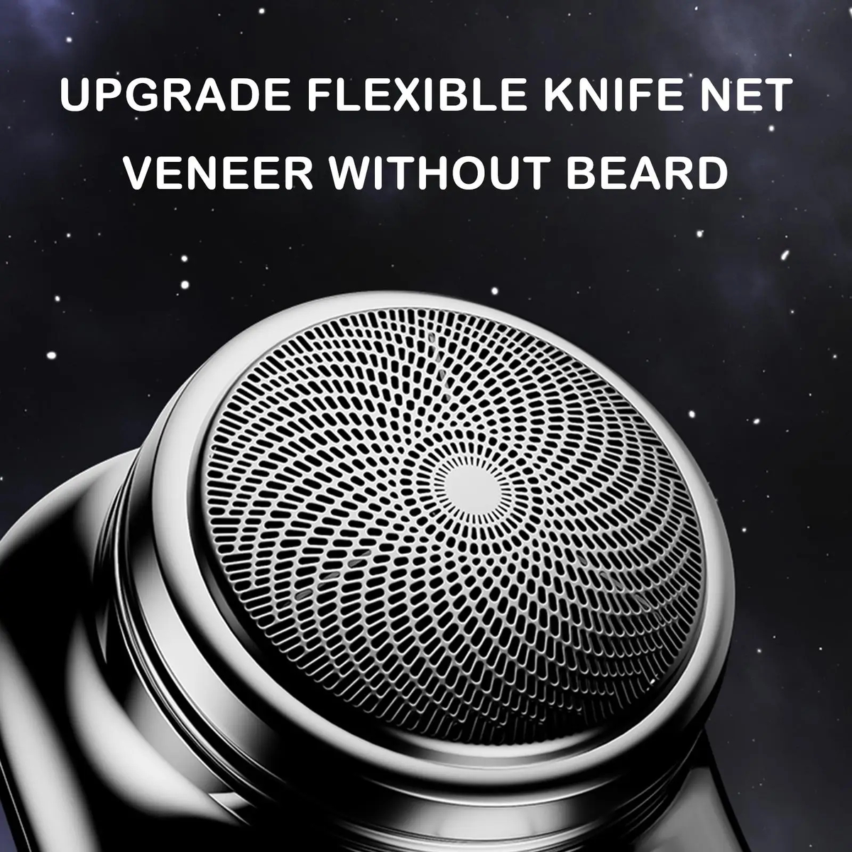 Compact Rechargeable Electric Shaver with Washable Foil Head