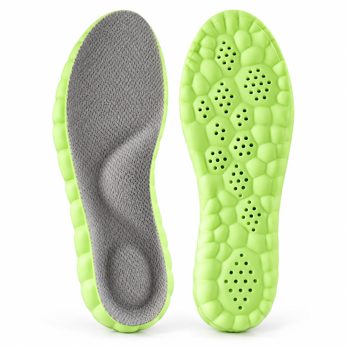 Cushioned Contoured Shoe Insoles