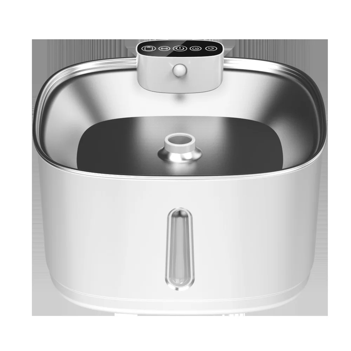 Pet Water Fountain with ABS and Stainless Steel Style Options