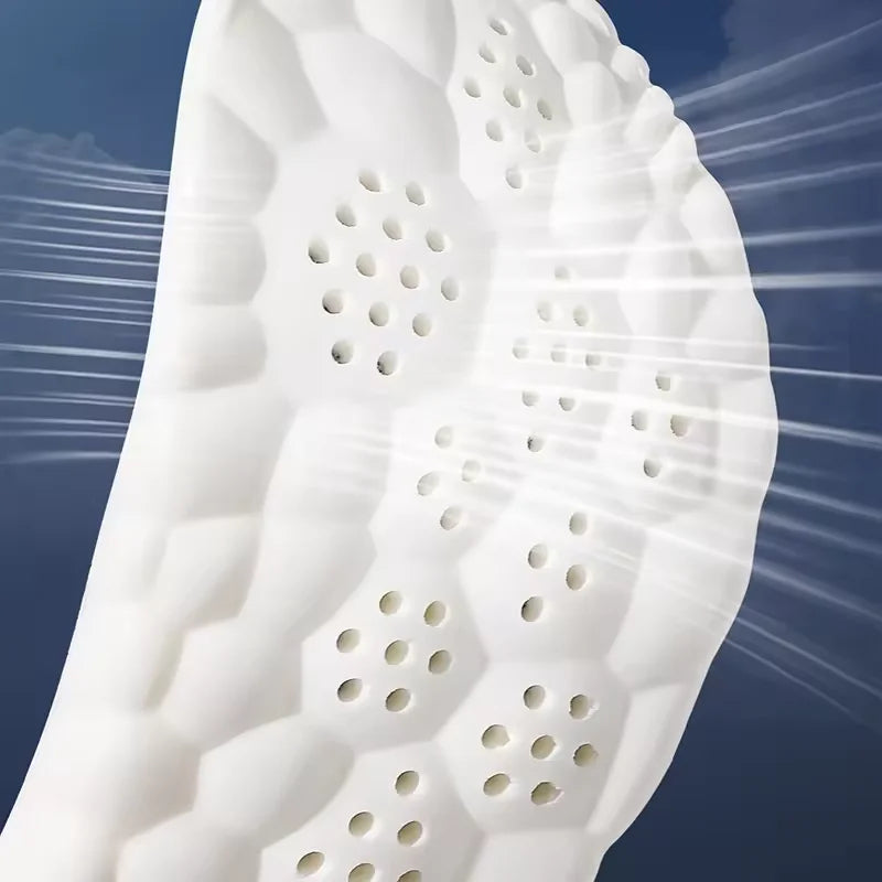 Shock Absorbing Shoe Insoles with 4D Arch Support for Daily Use