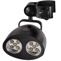 Clamp-On LED Grill Light, 10 LEDs and Adjustable Twin Lens