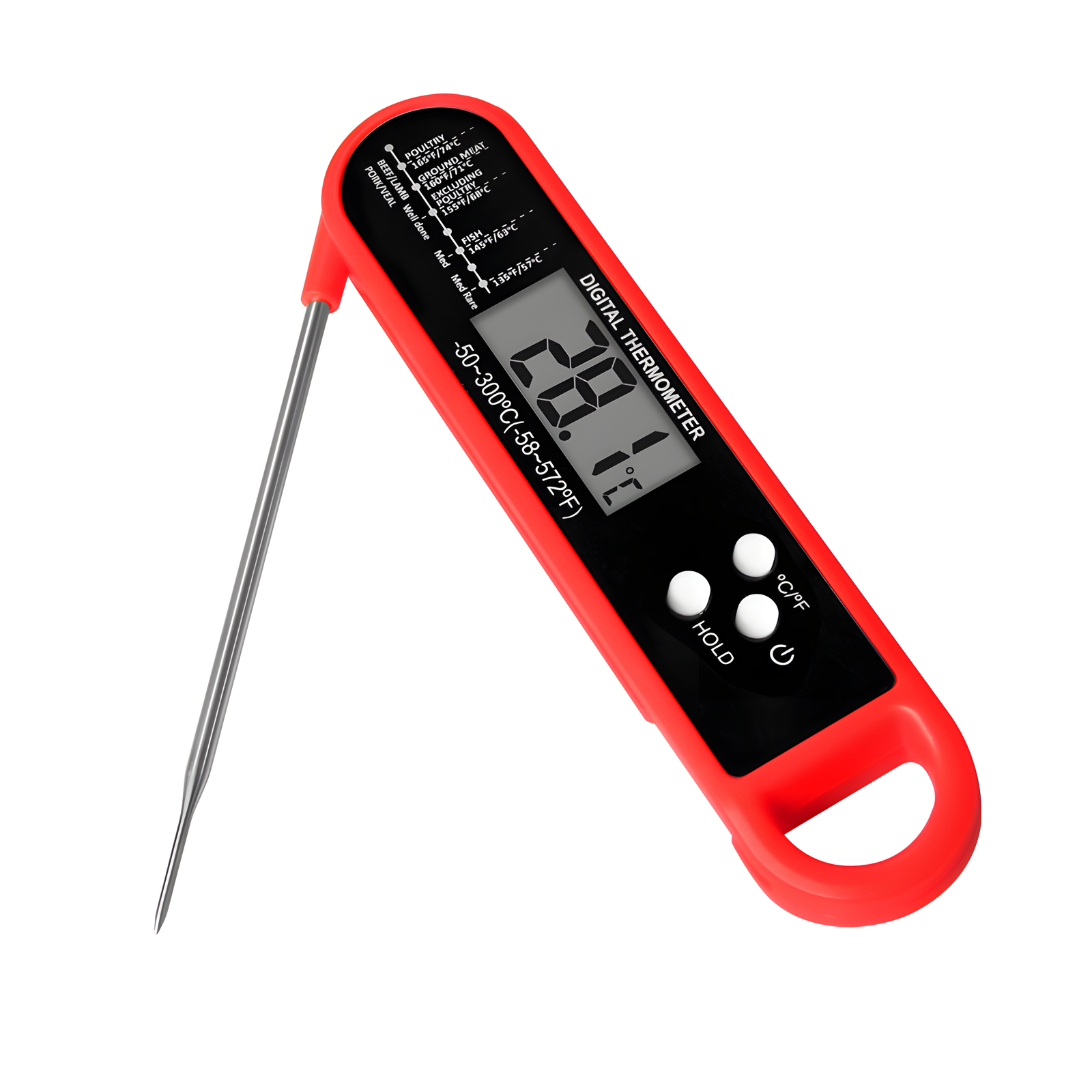 Digital Instant Read Meat Thermometer Kitchen Cooking BBQ