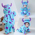 Fleece Animal Hooded Baby Romper for Babies and Toddlers