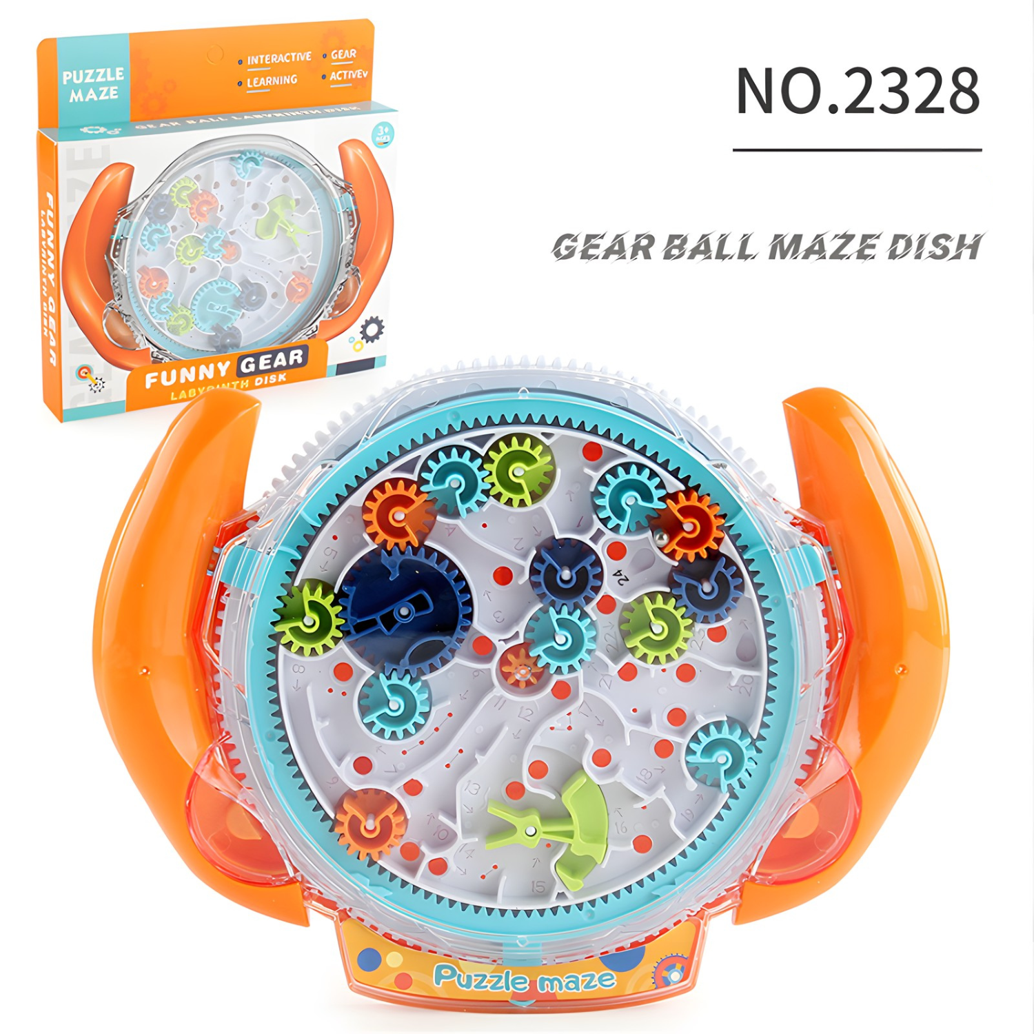 Gear Maze Handheld Toy for Kids – Fine Motor Activity