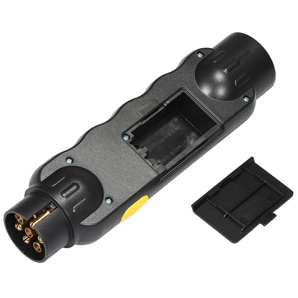 7-Pin Trailer Connector Tester – LED Light Diagnostic Tool