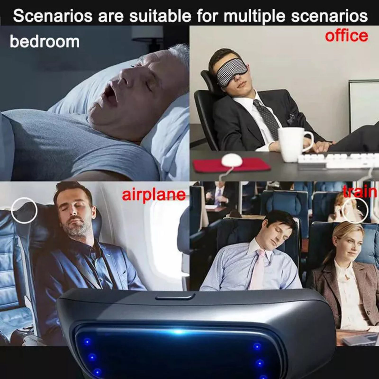 Throat Pulse Sleep Aid Wearable Device for Snoring Relief