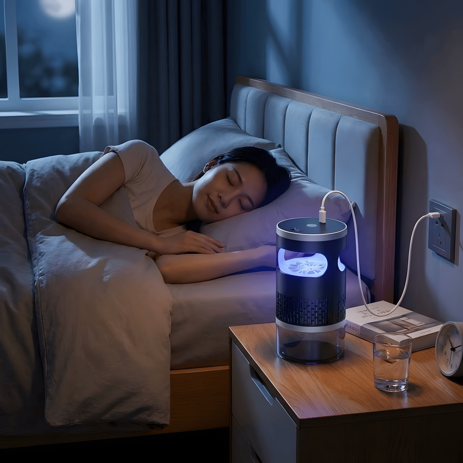 Suction Mosquito Killer Lamp with UV Light 3-Mode