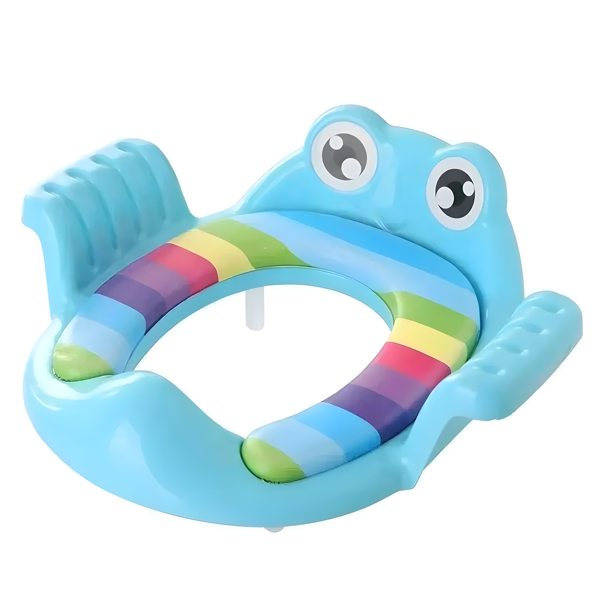 Frog Toddler Toilet Training Seat with Cushion and Handles