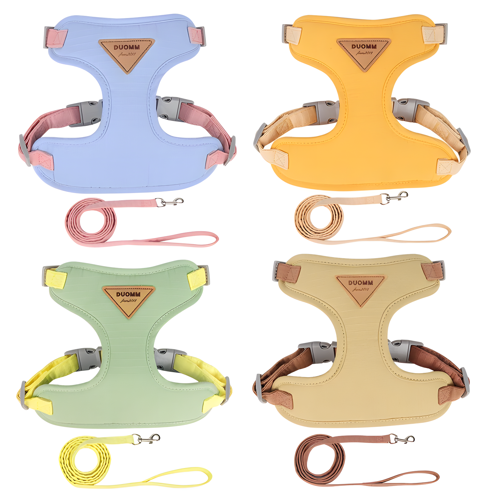 Adjustable Cat Vest Harness Escape-Proof XS to L 4 Colors
