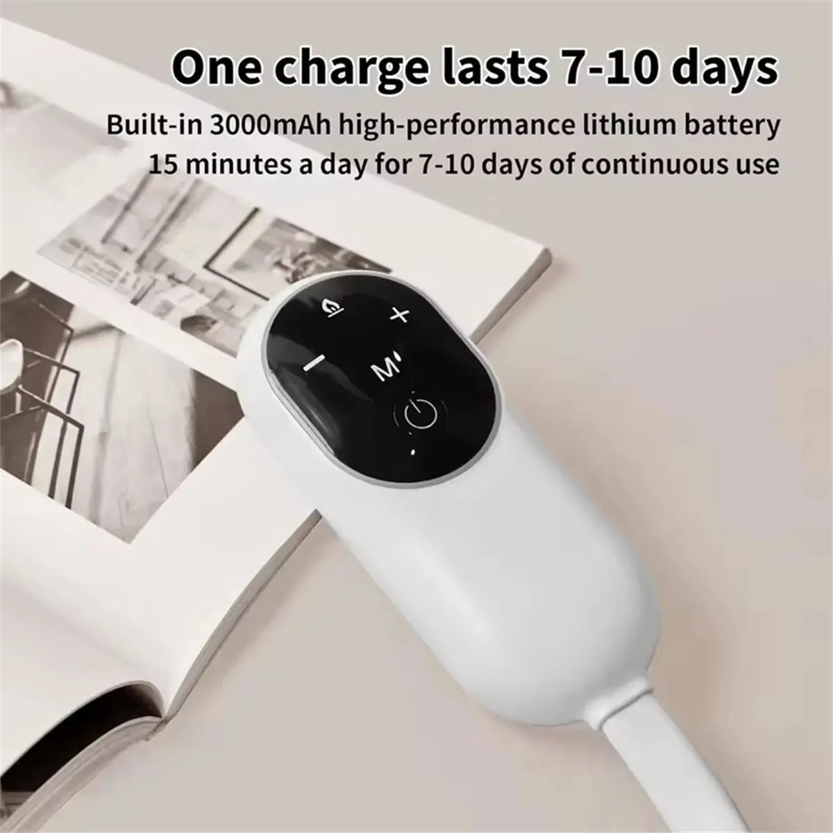 Rechargeable Heated Head and Eye Massager