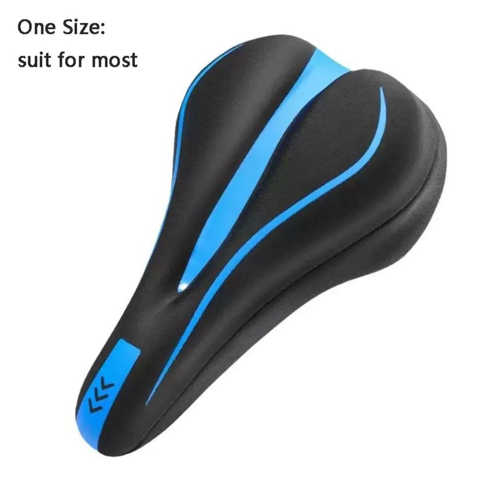 Padded Silicone Bicycle Seat Cover – Waterproof Comfort Saddle