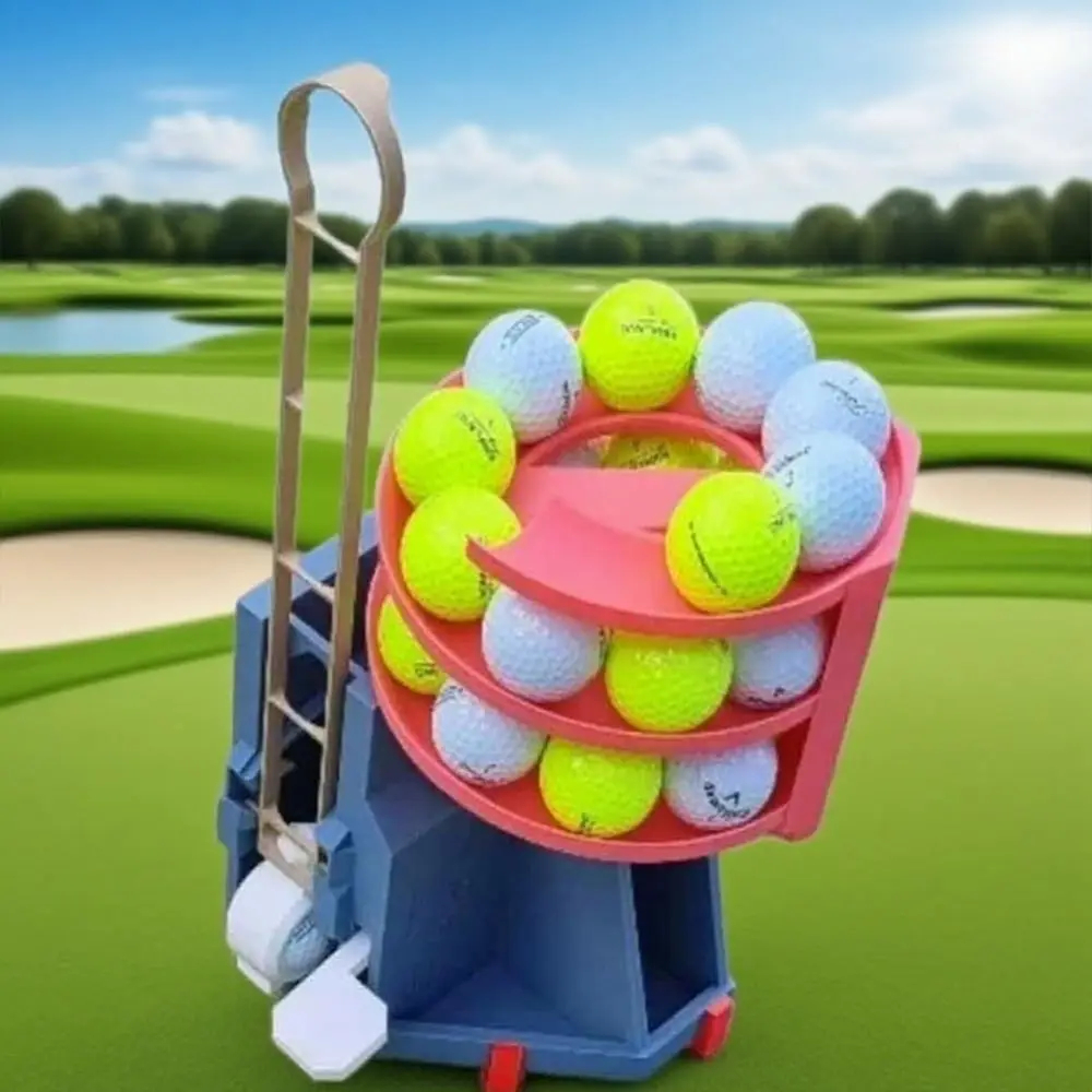 Golf Driver Ball Training Station – 3-Level Practice Tee Holder