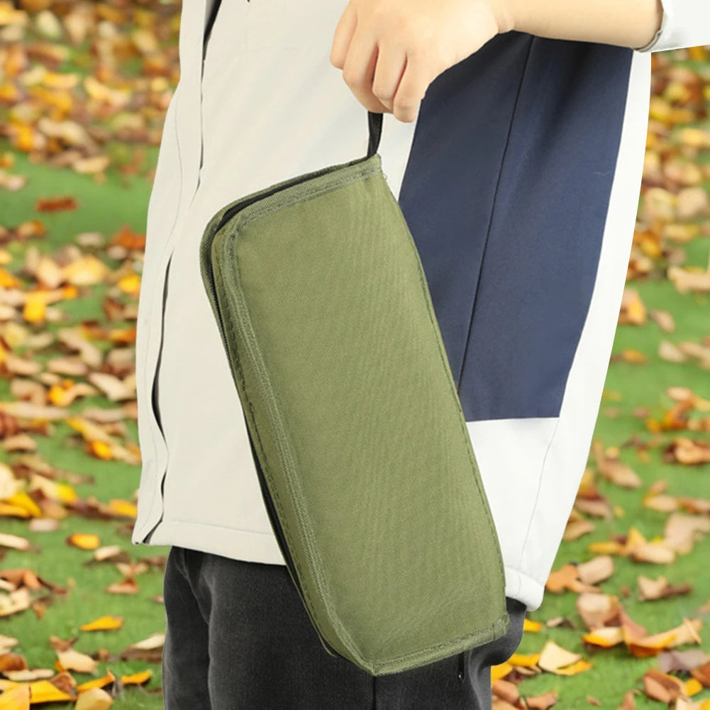 Foldable Backpack Stool - Portable Camping Chair with Storage Bag Combo