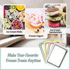 Instant Freeze Rolled Ice Cream Plate (Manual & Quick Dessert Maker)