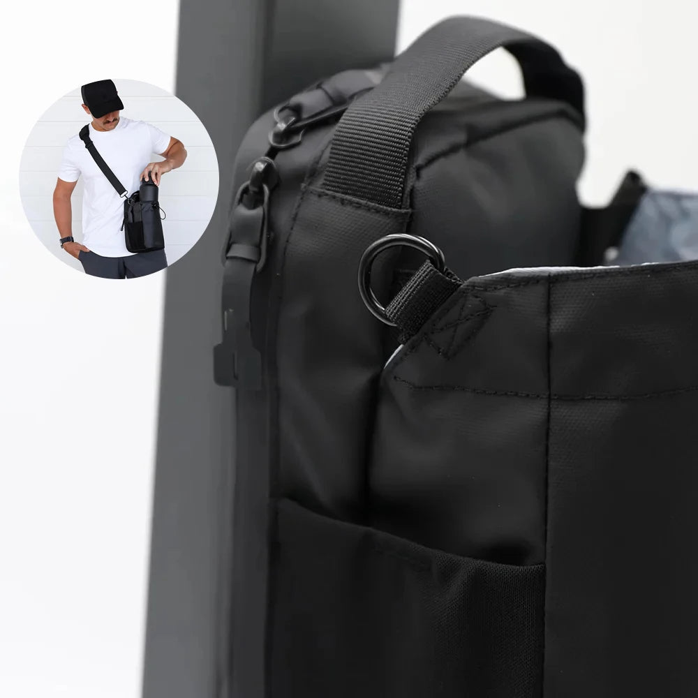 Magnetic Water Bottle & Gear Holder (Strong Grip for Gym Equipment)