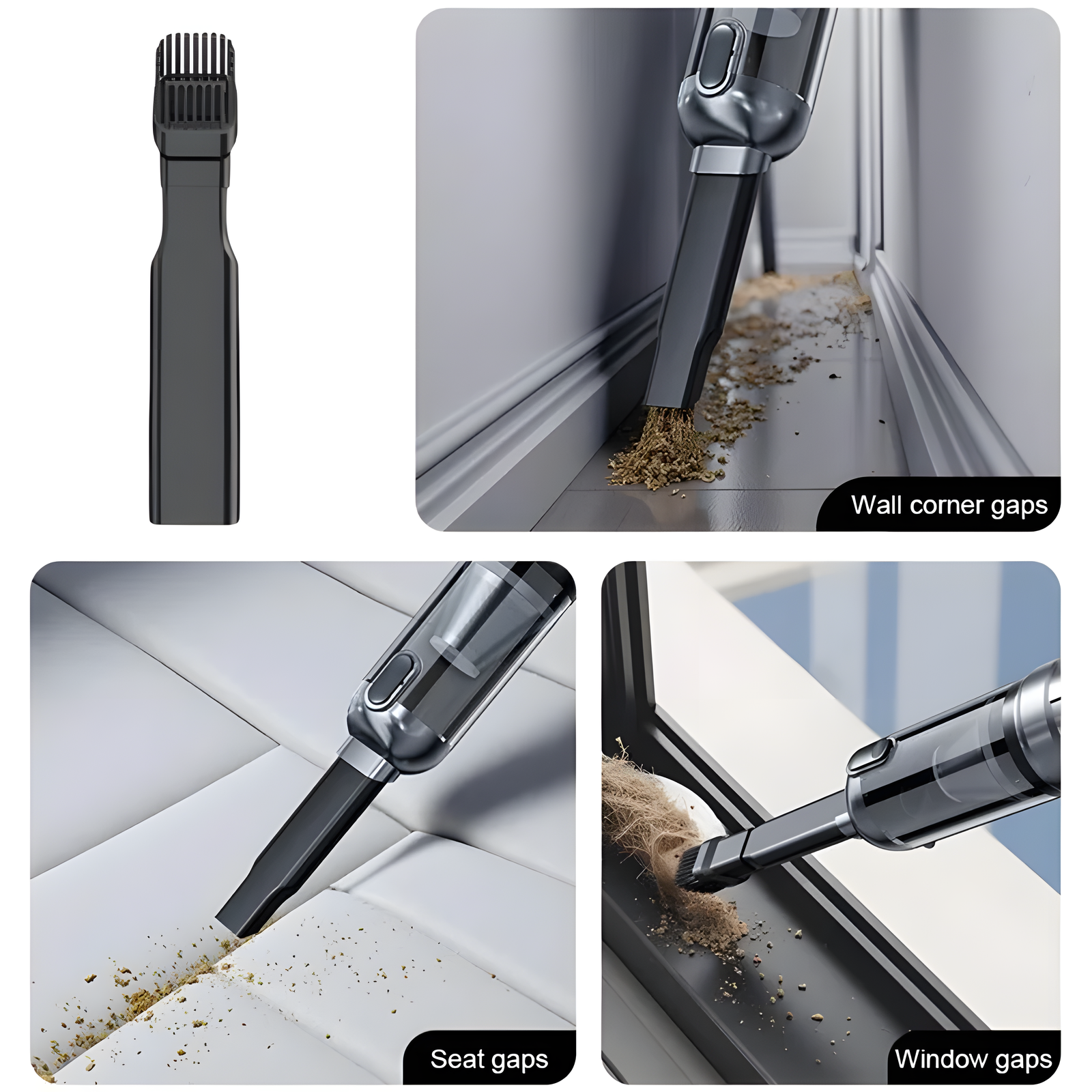 Cordless Handheld Vacuum & Blower with Inflator – 4-in-1