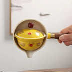 Luxury Ceramic Rotating Teapot Set (Precision Infusion for Perfect Tea Flavor)