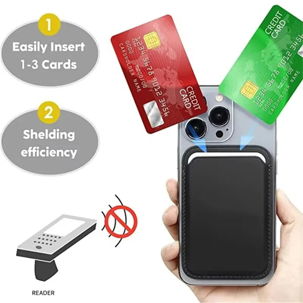 Magnetic Wallet Phone Case - Compatible with MagSafe
