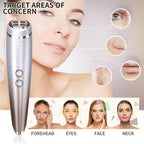 6-in-1 EMS Facial Beauty Device - RF, LED Light Therapy & Hot/Cold Modes - TradixPro
