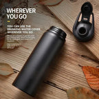 600ml Stainless Steel Water Bottle - Leak-Proof Sports Bottle for Outdoor - TradixPro