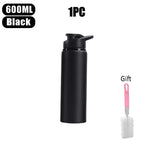 600ml Stainless Steel Water Bottle - Leak-Proof Sports Bottle for Outdoor - TradixPro