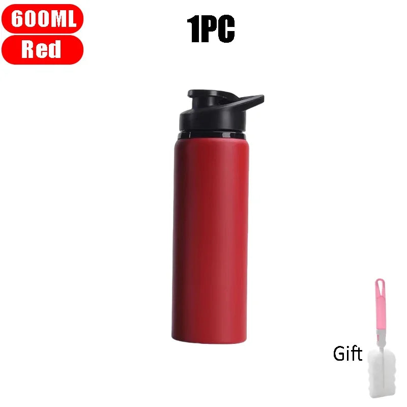 600ml Stainless Steel Water Bottle - Leak-Proof Sports Bottle for Outdoor - TradixPro